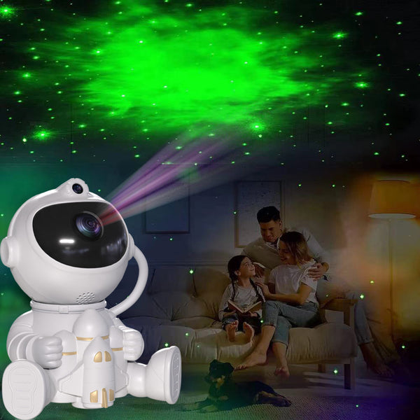 Elosung Astronaut Galaxy Projector Night Light With Remote Control Space Shuttle Night Lights