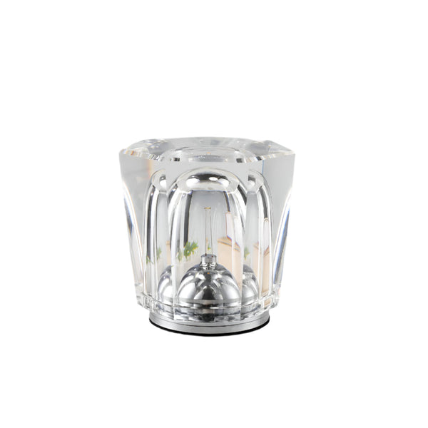 Elosung Crystal Led Table Lamp With Starburst Effect Rechargeable And Portable Designtype 90Mm (H) 82Mm (W) Lamps
