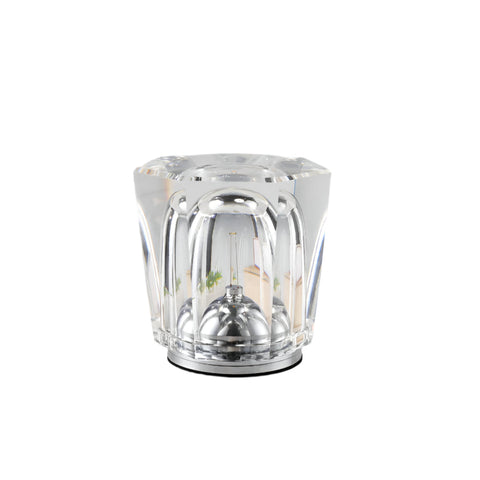 Elosung Crystal Led Table Lamp With Starburst Effect Rechargeable And Portable Designtype 90Mm (H) 82Mm (W) Lamps