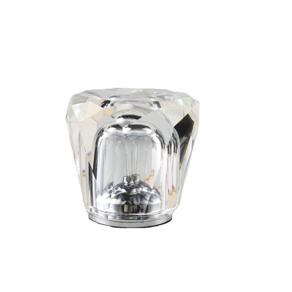 Elosung Crystal Led Table Lamp With Starburst Effect Rechargeable And Portable Designtype B 90Mm (H) *85Mm (W) Lamps