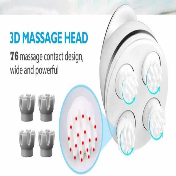 Blue 3D Electric Massage Device With Speeds And Usb Charging Massagers