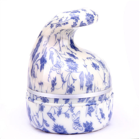 Elosung Blue Flowers 3D Electric Massage Device With Speeds Usb Charging Massagers