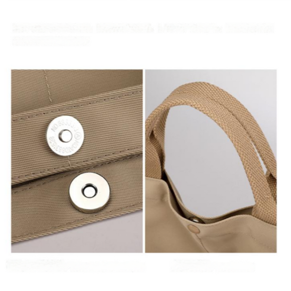 Elosung Pink Minimalist Nylon Tote Bag With Shoulder Strap Large Capacity Women's Bags & Handbags