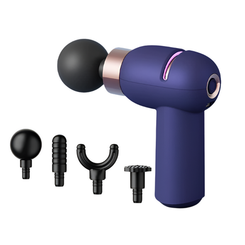 Elosung Lc 005 Purple Portable Mini Massage Gun Quiet Muscle Massager With 6 Speeds Massagers