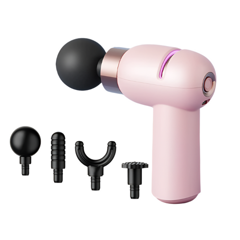 Elosung Lc 005 Pink Portable Mini Massage Gun Quiet Muscle Massager With 6 Speeds Massagers