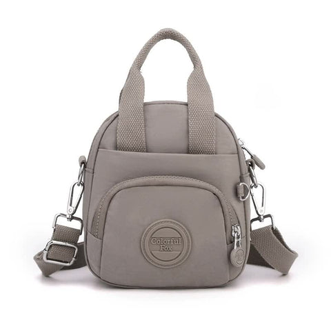 Elosung Coffee Mini Waterproof Nylon Backpack Lightweight Casual Crossbody Bag Women's Bags & Handbags