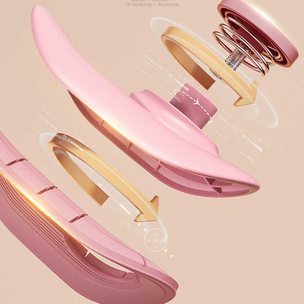 Elosung Pink Counting Pelvic Floor Muscle Trainer With Smart Counter Postpartum Recovery Tool Thigh Exercisers