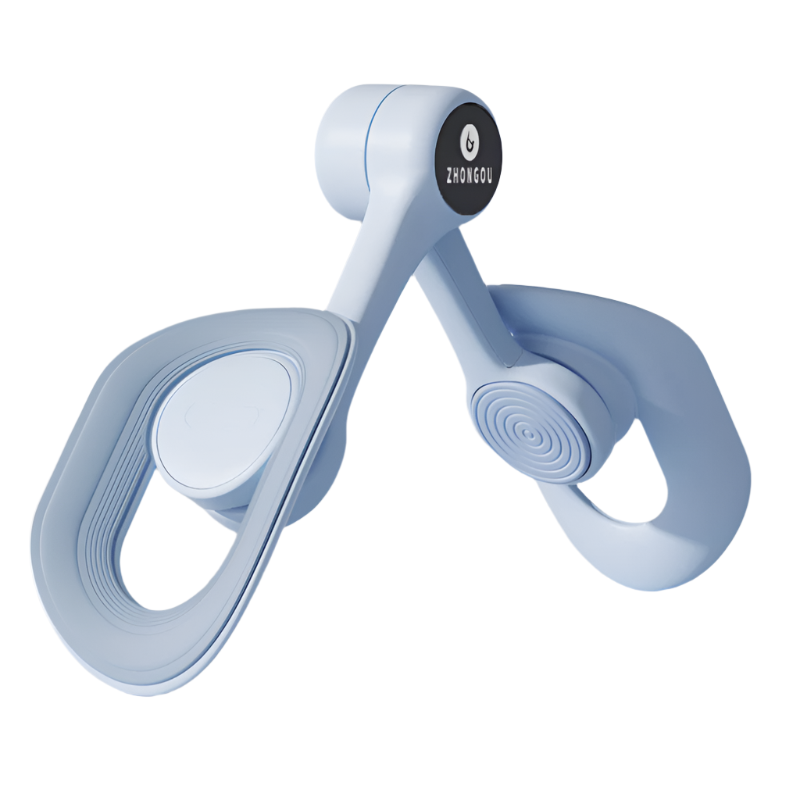 Elosung Pelvic Floor Muscle Trainer Blue Edition For Postpartum Recovery Thigh Exercisers