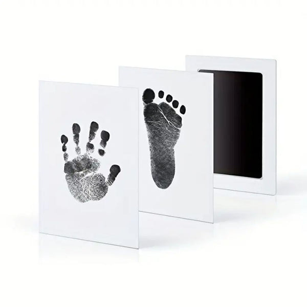 Pet And Little One Safe Inkless Paw & Handprint Memory Kit 4Pcs Baby Keepsakes