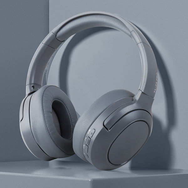 Elosung Gray Tl 29 Pro Wireless And Wired Over Ear Bluetooth Headphones Comfortable Versatile Earbuds