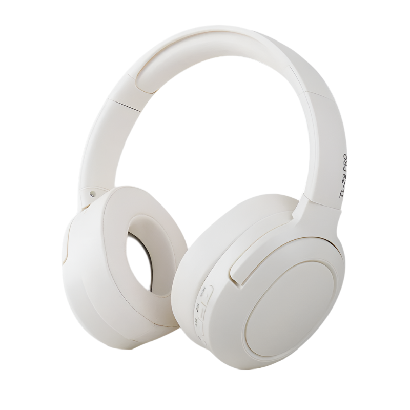 Elosung Apricot Tl 29 Pro Wireless & Wired Over Ear Bluetooth Comfortable Versatile Headphones