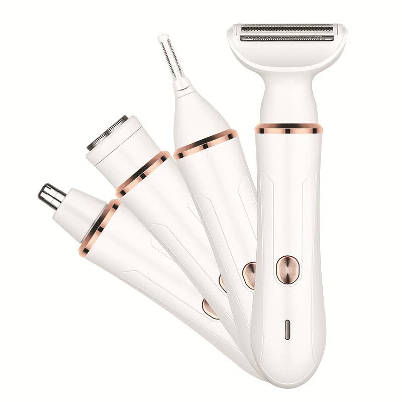 Elosung 4 In 1 Electric Lady Shaver Kit Rechargeable And Portable Grooming Solution Women's Shavers