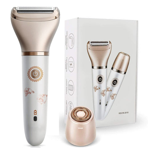 Elosung Elegant Rechargeable Electric Lady Shaver With Replaceable Head Portable Grooming Solution Women's Shavers