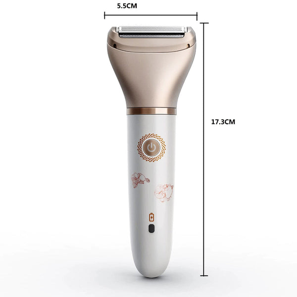 Elosung Elegant Rechargeable Electric Lady Shaver With Replaceable Head Portable Grooming Solution Women's Shavers