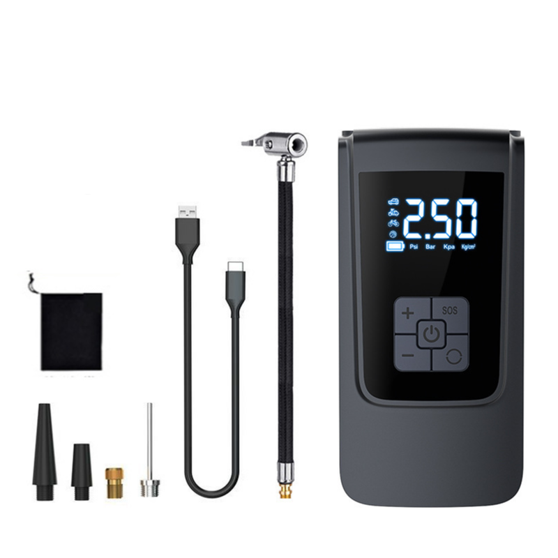 Elosung St 9624B Advanced Wireless Digital Tire Inflator With Usb Charging 150 Psi Max Pressure Air Compressors