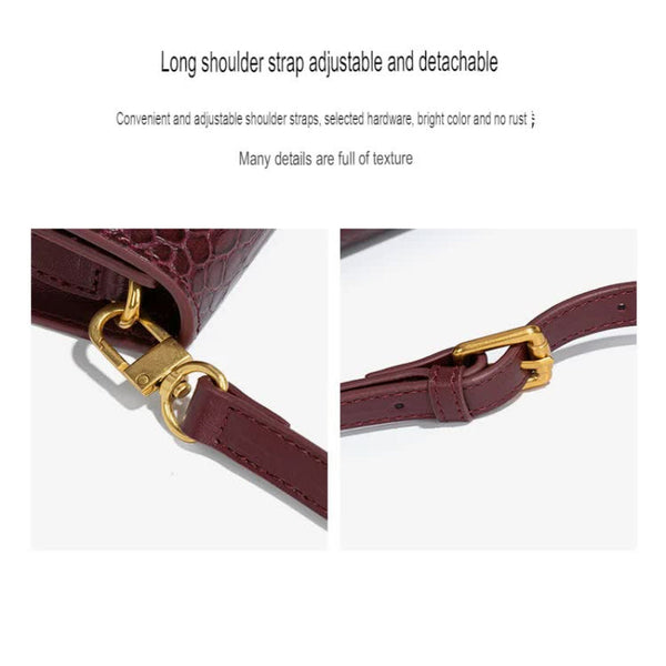 Elosung Apricot Elegant Pu Leather Clutch Bag With Snake Print Design Multi Color Options Women's Bags & Handbags