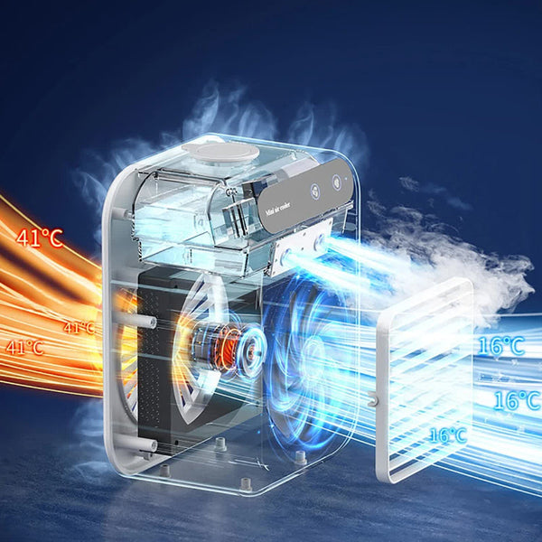 Elosung Mini Air Cooler L7 With 500Ml Water Tank Humidifier Function Humidifiers