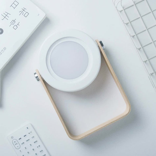 Elosung Gray Transformable Lantern Desk Lamp With Usb Rechargeable Battery Touch Control 3 Brightness Levels 0.3W Lamps