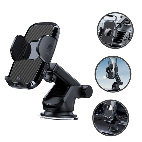 Elosung 360A Car Phone Holder Dashboard Air Vent Mount S161+Cf26 Mounts & Holders