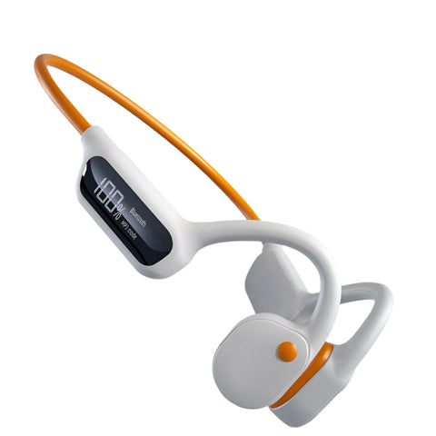 Elosung White Waterproof Bluetooth Headset 32Gb Memory Lightweight & Durable For Sports Headsets