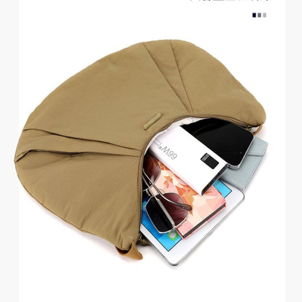 Elosung Green Waterproof Nylon Lightweight Tote Shoulder Bag Stylish And Spacious For Daily Commute Outdoor Activities Women's Bags & Handbags