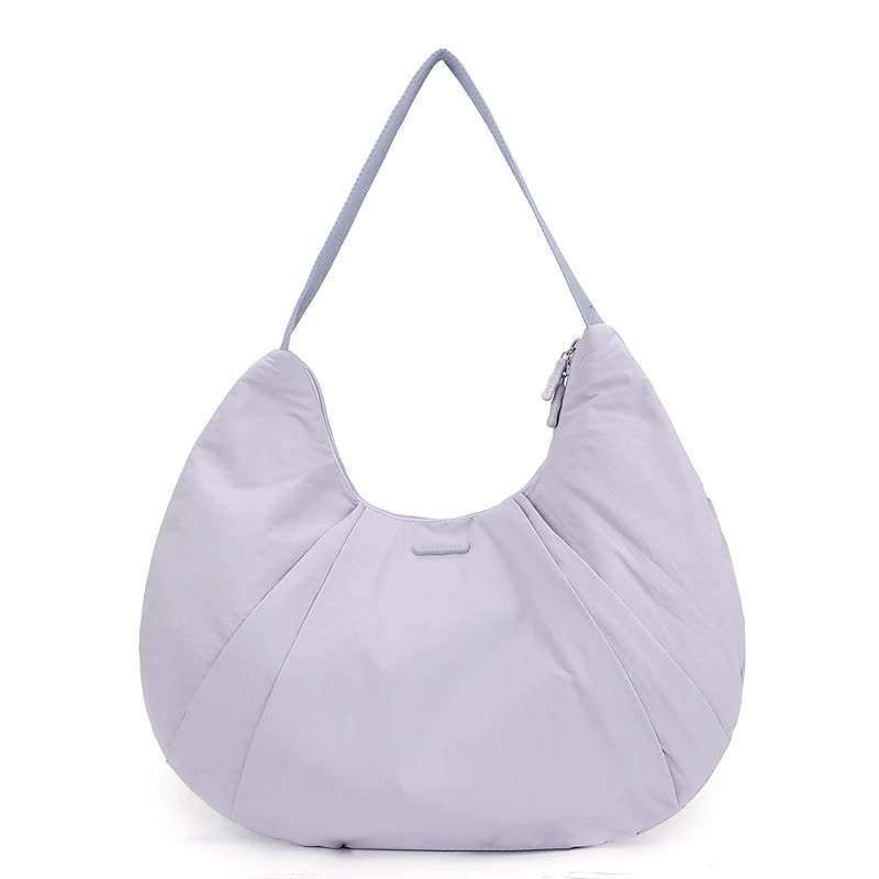 Elosung Purple Waterproof Nylon Lightweight Tote Shoulder Bag Stylish Spacious For Daily Commute Outdoor Activities Women's Bags & Handbags