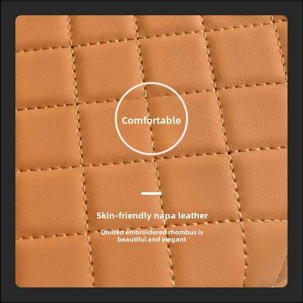 Elosung Gt 6 No Embroidery Gray Multifunctional Car Armrest Storage Box Cushion Universal Fit With Cup Holder Tissue Dispenser Car Organisers