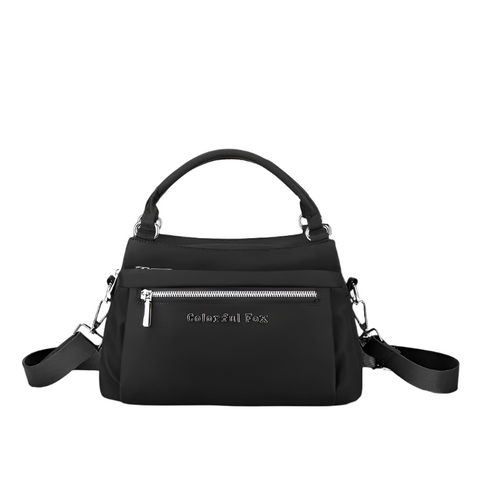 Black Waterproof Nylon Crossbody Bag Lightweight And Strap Shoulder For Women Women's Bags & Handbags