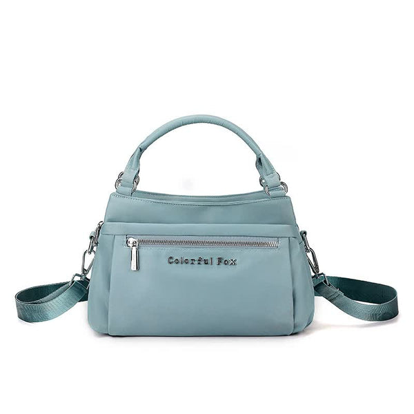 Elosung Blue Waterproof Nylon Crossbody Bag Lightweight And Adjustable Strap Shoulder For Women Women's Bags & Handbags