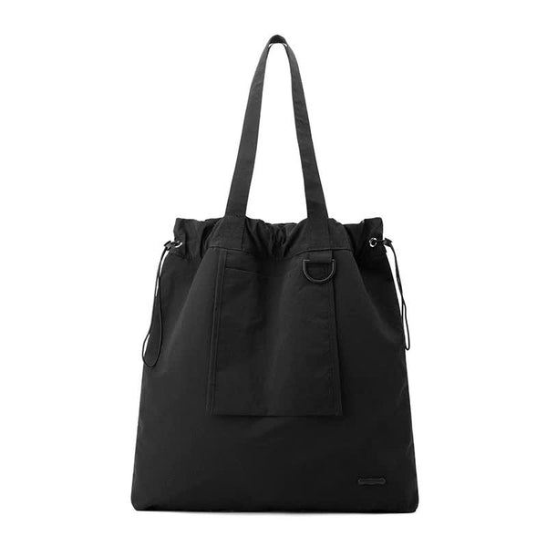 Elosung Black Large Capacity Tote Bag Lightweight Single Shoulder For Commute Casual Outings Shopping Women's Bags & Handbags