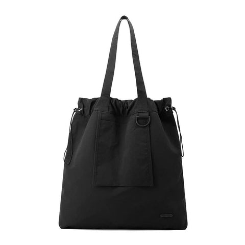 Elosung Black Large Capacity Tote Bag Lightweight Single Shoulder For Commute Casual Outings Shopping Women's Bags & Handbags