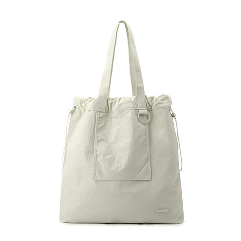 White Large Capacity Tote Bag Lightweight Single Shoulder For Commute Casual Outings And Shopping Women's Bags & Handbags