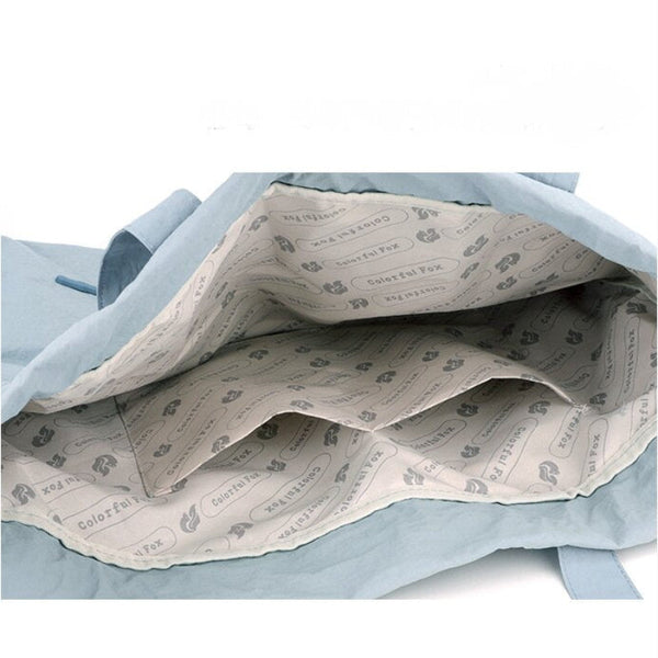 Elosung Light Green Large Capacity Tote Bag Lightweight Single Shoulder For Commute Casual Outings And Shopping Women's Bags & Handbags