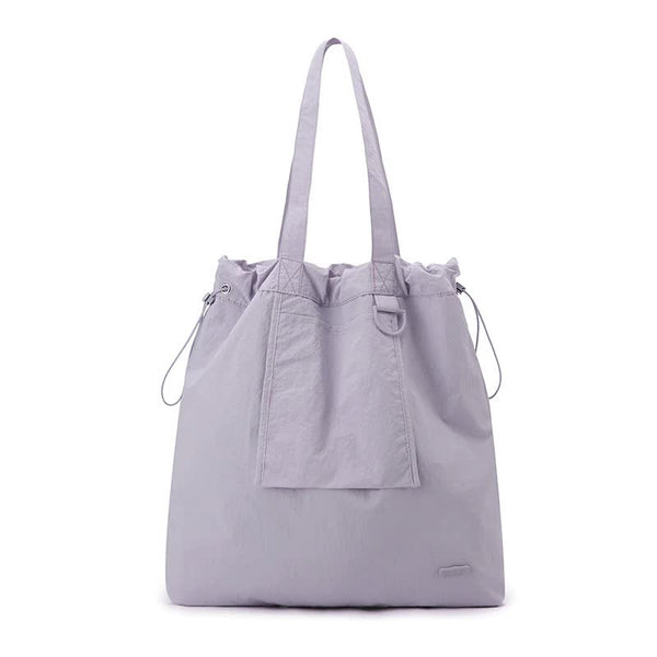 Elosung Purple Large Capacity Tote Bag Lightweight Single Shoulder For Commute Casual Outings Shopping Women's Bags & Handbags