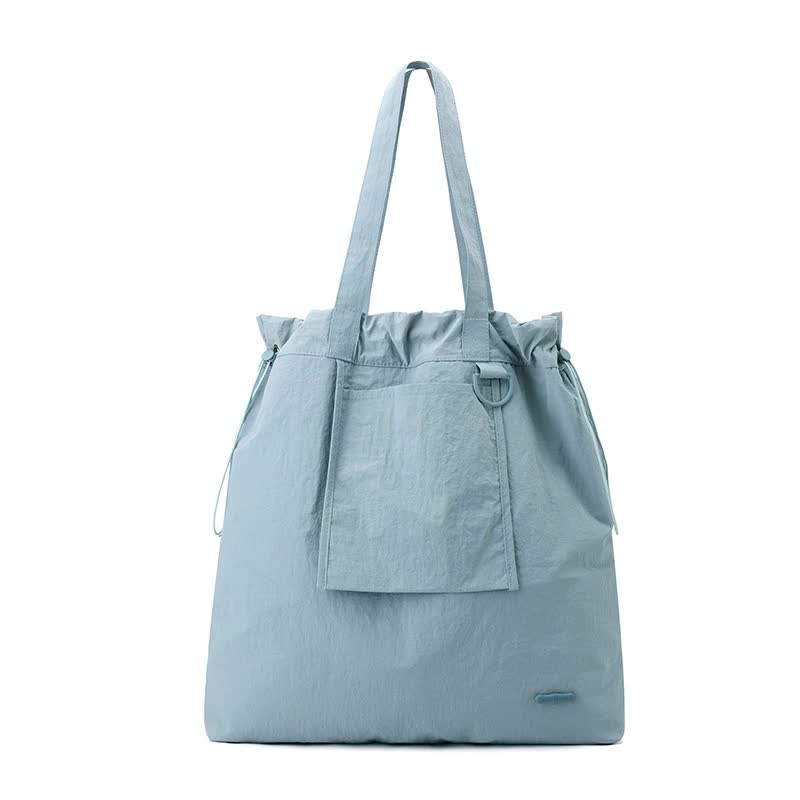 Elosung Haze Blue Large Capacity Tote Bag Lightweight Single Shoulder For Commute Casual Outings And Shopping Women's Bags & Handbags