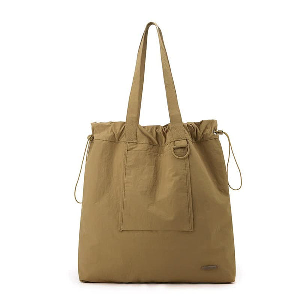 Elosung Coffee Large Capacity Tote Bag Lightweight Single Shoulder For Commute Casual Outings And Shopping Women's Bags & Handbags