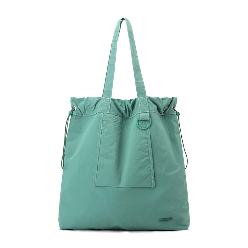 Green Large Capacity Tote Bag Lightweight Single Shoulder For Commute Casual Outings And Shopping Women's Bags & Handbags