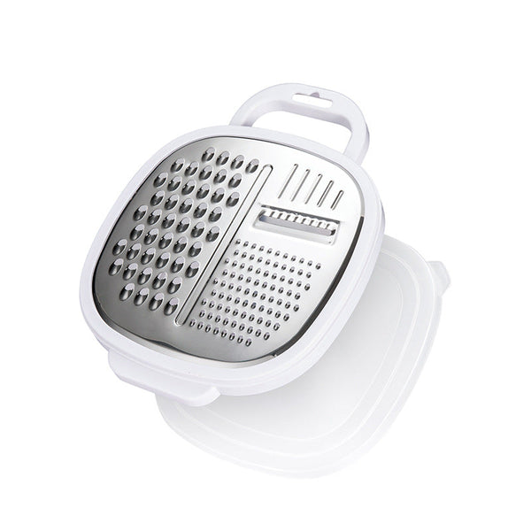 Elosung 2Pcs Multifunctional Kitchen Grater Stainless Steel Cheese Vegetable Fruit Shredder With Handle Graters & Zesters