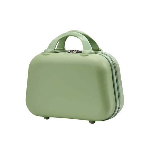 Olive Green Handheld Makeup Organizer Compact And Portable Cosmetic Storage Case With Multiple Color Options Makeup Bags & Cases