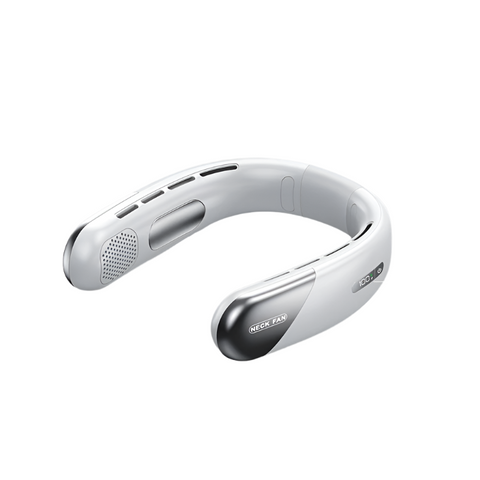 Digital Display Neck Fan Rechargeable Portable Wearable With Adjustable Speed 2400Mah Portable Fans