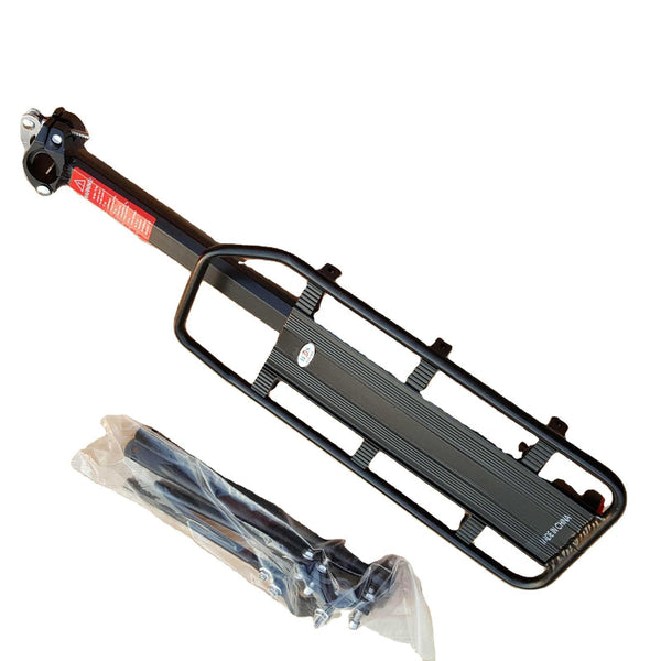 Elosung Universal Bicycle Rear Cargo Rack Durable Aluminum Alloy Luggage Carrier Carrier & Pannier Racks