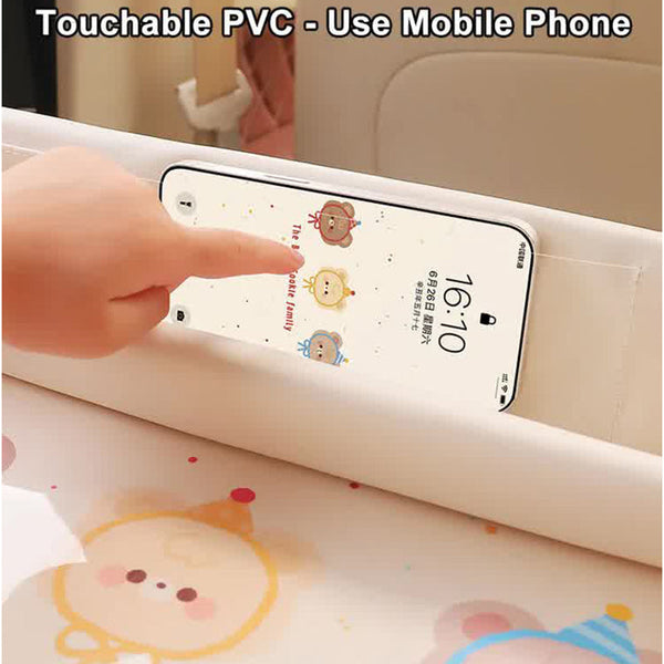 Elosung Bear Children's Portable Car Seat Activity Tray Multifunctional Travel Desk Car Organisers