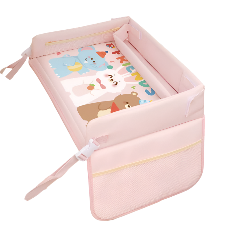 Little Bear Elephant White Rabbit Children's Portable Car Seat Activity Tray Multifunctional Travel Desk Other Car Interior