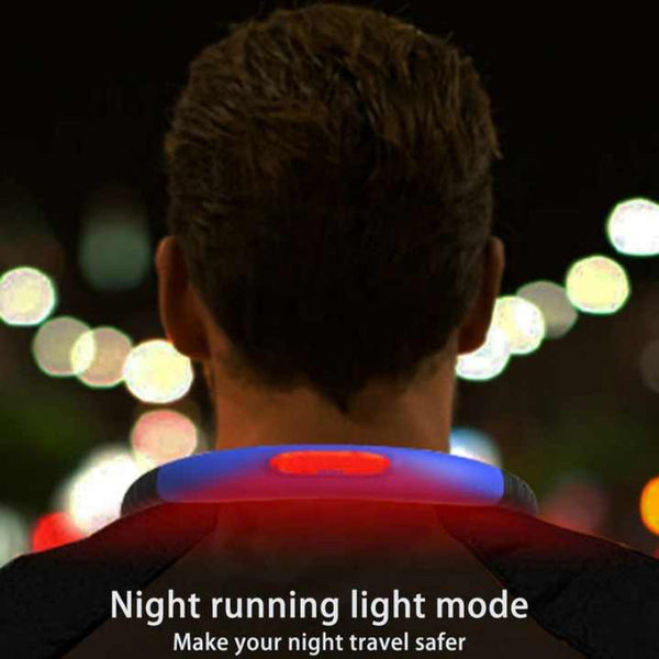 Elosung Blue Hands Free Led Neck Reading Light With 3 Modes For Night Walking And Reading Lights