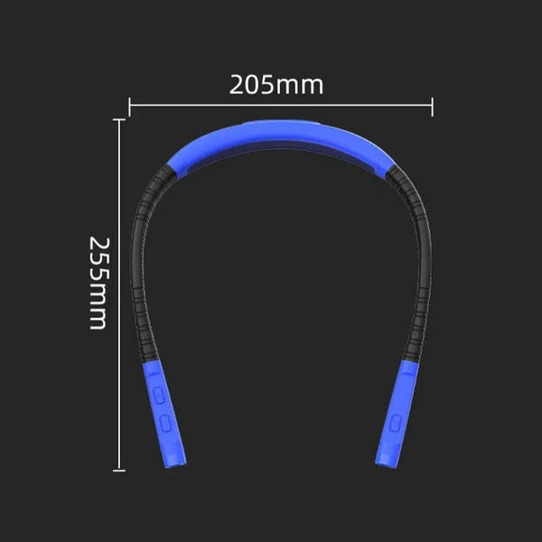 Elosung Pink Hands Free Led Neck Reading Light With 3 Modes For Night Walking And Reading Lights