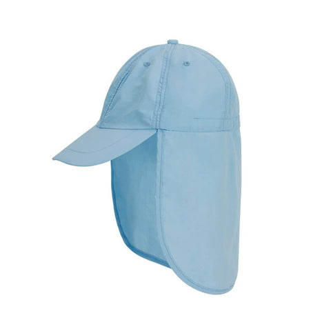 Elosung Blue Uv Protection Outdoor Sun Hat With Neck Flap Lightweight And Breathable Hats