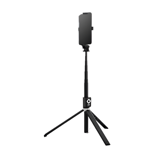 No Light 3 In 1 Bluetooth Selfie Stick With Tripod And Remote Control Adjustable For Smartphones Selfie Sticks