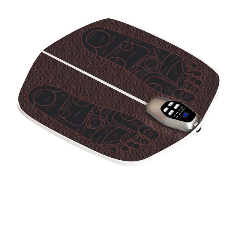 Elosung Electric Foot Massager Mat With Remote Control 32 Speed 8 Modes Led Display Massagers