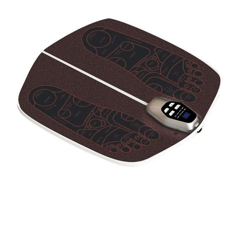 Elosung Electric Foot Massager Mat With Remote Control 32 Speed 8 Modes Led Display Massagers