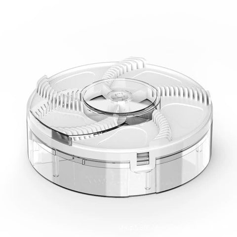 White Electric Rotating Fly Trap 360 Degree Efficient Insect Catcher For Indoor Use Insect Traps & Baits